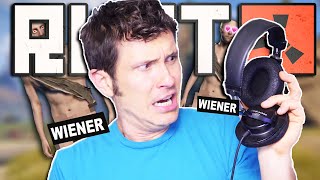 I'M SURROUNDED BY WIENERS | Rust [Tobuscus Games / Funny Moments]