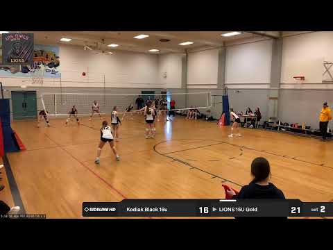 LIONS 15U Gold vs. Kodiak Black 16u (2026.03.01)