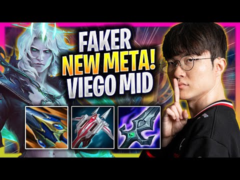 FAKER CRAZY NEW META VIEGO MID! - T1 Faker Plays Viego MID vs Ryze! | Season 2025