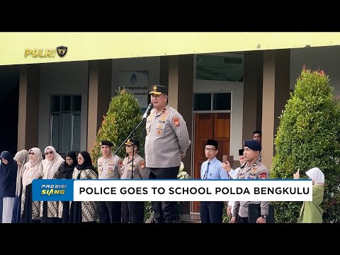 WAKAPOLDA BENGKULU KENALKAN PERAN POLRI KEPADA SISWA SMP ISLAM AL-AZHAR 52 KOTA BENGKULU