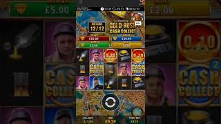 BIG WIN on GOLD RUSH CASH COLLECT Slot Slots Online Casino Game