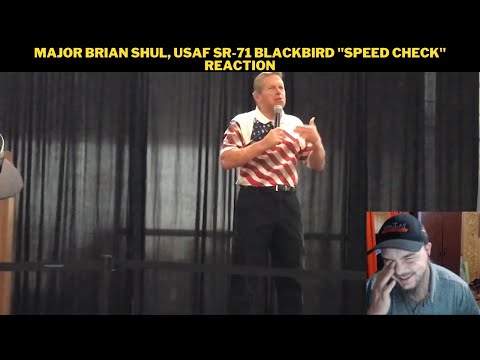 Major Brian Shul, USAF SR-71 Blackbird "Speed Check" Reaction