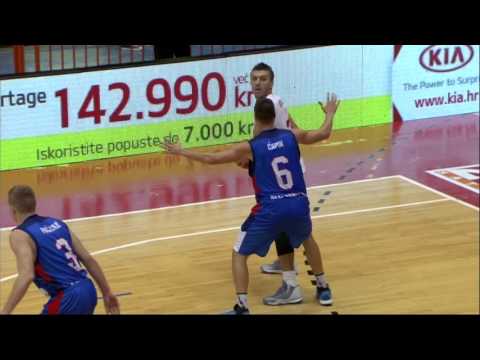 ABA Liga 2015/16 highlights: Cedevita - Igokea, R01 (2.10.2015)