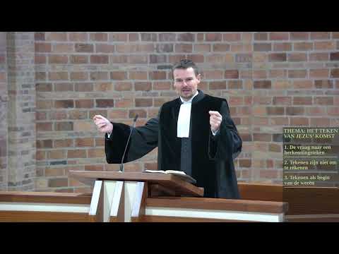 Mattheüs 24 vers 4-8 | Ds. R.C. Boogaard