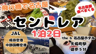 《中部国際空港 セントレア》 成田空港から行くアラフォー 1泊2日名古屋で食事の旅 NagoyaMeal Trip from NaritaAirport Chubu Airport 名古屋美食之旅