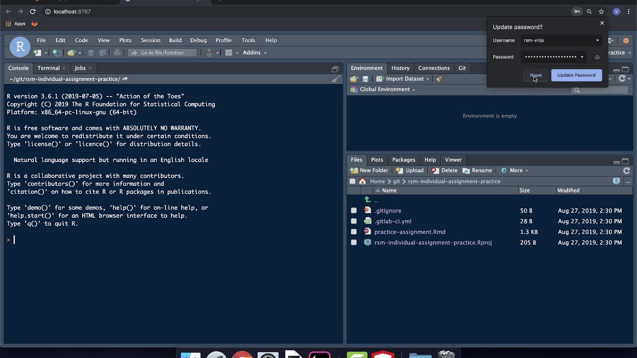 Individual assignment practice