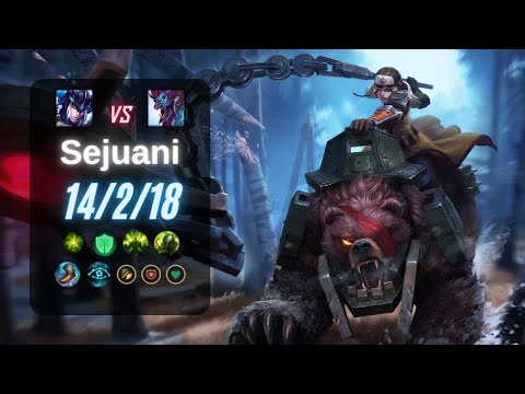 Sejuani Jungle vs Trundle - EUW LoL Challenger 13.13