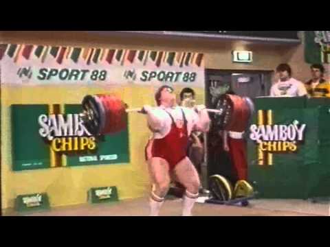 Leonid Taranenko 266KG Clean and Jerk