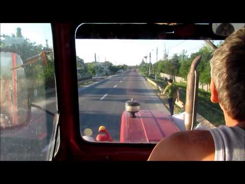GIURGENI 59 - VIEWED FROM A TRACTOR TO THE MILL / MOARA (HD)