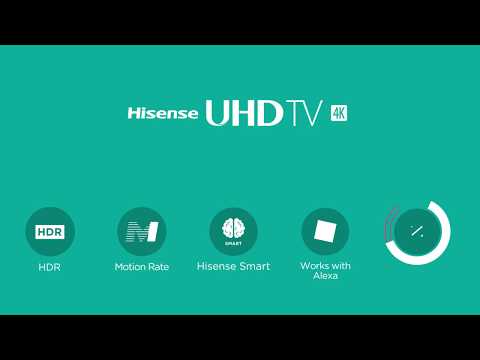 thumbnail video image 2 of PANTALLA HISENSE 50" SMART TV Hisense 50H6E1, 2 of 4