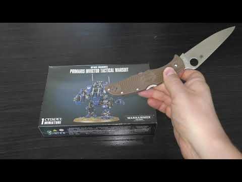 Space Marines - Primaris Invictor Tactical Warsuit - Unboxing (WH40K)