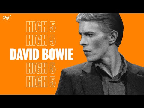 Os 5 melhores videoclipes de David Bowie.