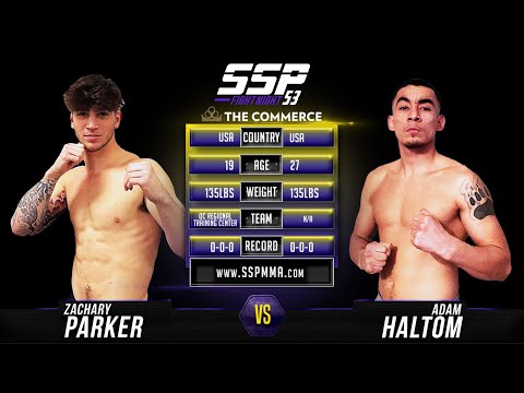 Zachary Parker vs Adam Haltom - SSP53