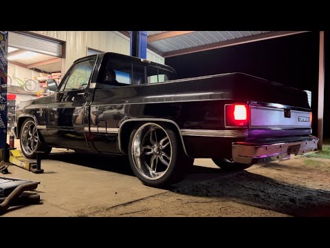How to lower your 73-87 c10 for dirt cheap($240)and still get a great ride and killer stance…