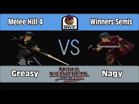 Melee Hill 4: Greasy (Marth) Vs. Nagy (Marth) - WS