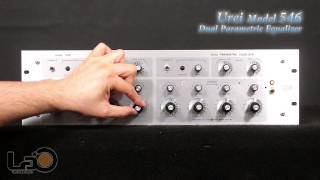 Video thumbnail for Urei Model 546 Dual Parametric Equalizer by LaJazzAudio
