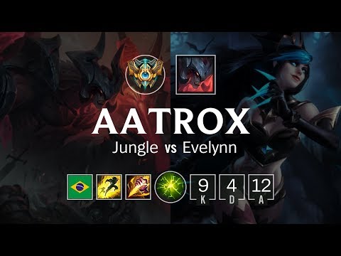 Aatrox Jungle vs Evelynn - BR Challenger Patch 8.23