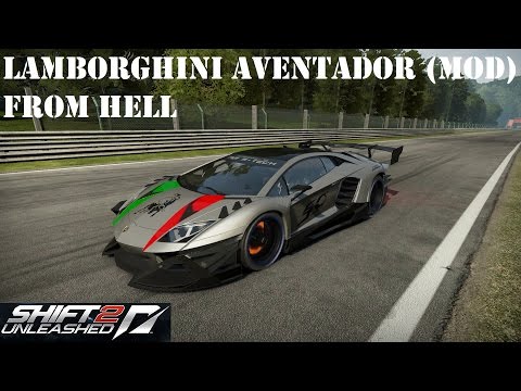 Lets Play SHIFT 2 UNLEASHED - Part 16 - Lamborghini Aventador (Mod) from hell - 08-13-2015