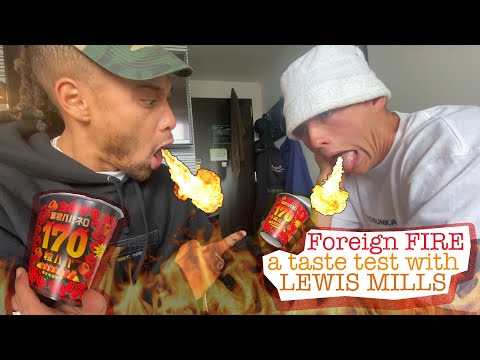 Foreign Fire - taste test with Lewis Mills