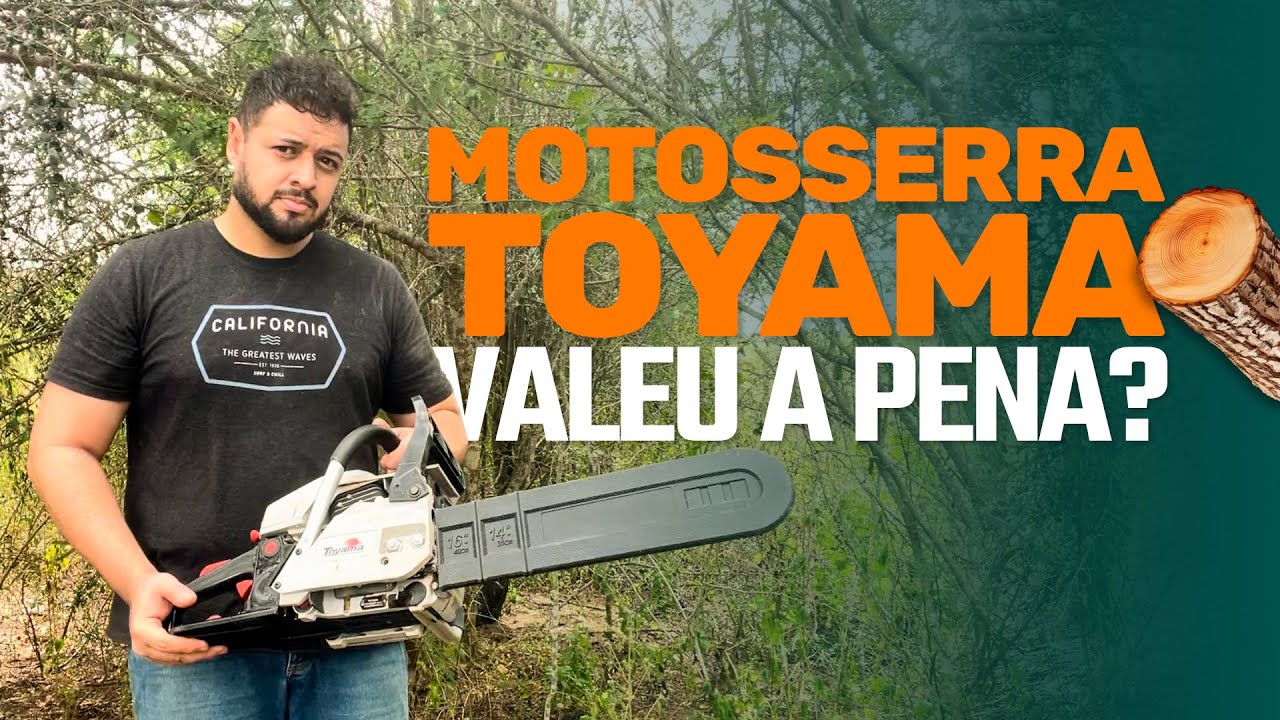 6 meses usando a motosserra da Toyama, valeu a pena?