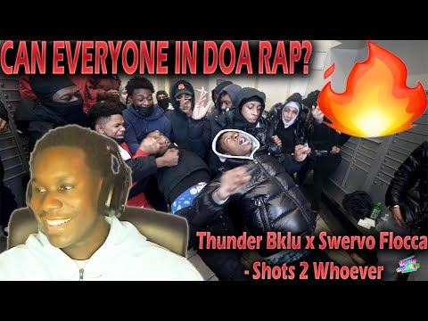 WaviJus Reacts To - Thunder Bklu x Swervo Flocca - Shots 2 Whoever