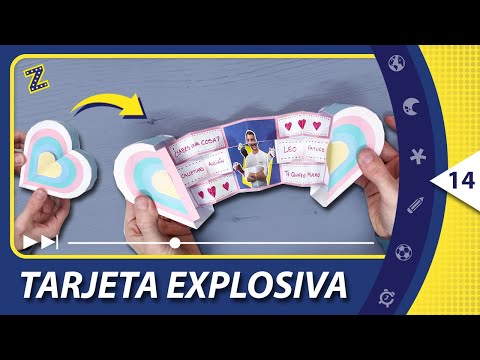 ❤️ 𝗧𝗔𝗥𝗝𝗘𝗧𝗔 𝗘𝗫𝗣𝗟𝗢𝗦𝗜𝗩𝗔 con forma 𝗖𝗢𝗥𝗔𝗭Ó𝗡 - Día de los ENAMORADOS