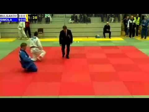 Judo U21 SM 2014: M21-73: BULGAKOV - SIMOLA