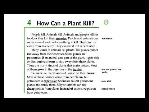 Facts and Figures - Unit 2: How? Why?  Lesson 4: How Can a Plant Kill?