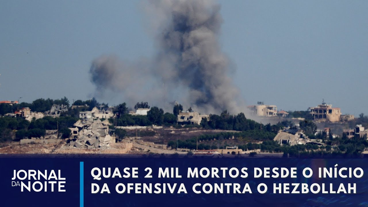 Explosões perto de aeroporto de Beirute | Jornal da Noite