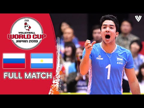 Russia 🆚 Argentina - Full Match | Men’s Volleyball World Cup 2019