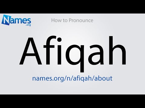 What Does The Name Afiqah Mean