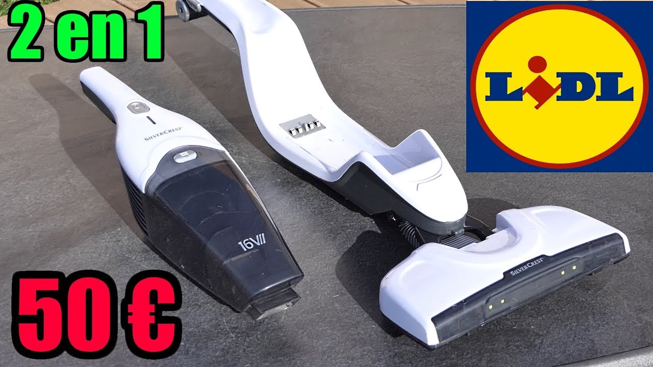 LIDL aspirateur polyvalent 16V SILVERCREST SHSS 16 sans fil Hand-Held & Upright Vacuum Cleaner