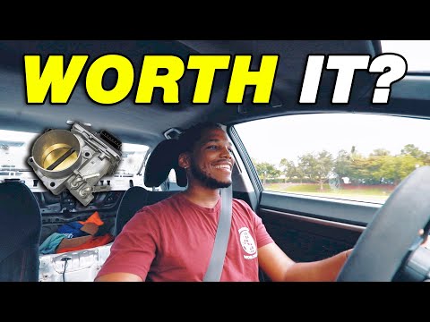 WAS THE J37 THROTTLE BODY 'UPGRADE' WORTH IT? - 8th Gen Civic Si
