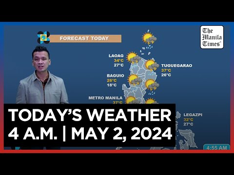 Today's Weather, 4 A.M. May 2, 2024