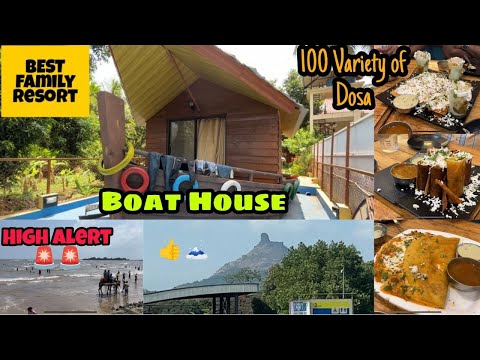 Best Resort in Alibaug | High Alert on beach🙀🌊 | PMSC Dosa | Weekend Trip to Alibaug from Mumbai |