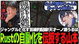 ジャングルと化した芸術的配線!!天才一ノ瀬うるはにRustの自動化を伝授するSasatikk【Rust】