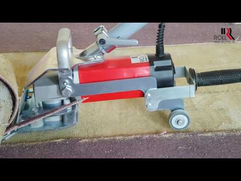 Fest verklebten Teppichboden entfernen mit dem ROLL Teppichstripper