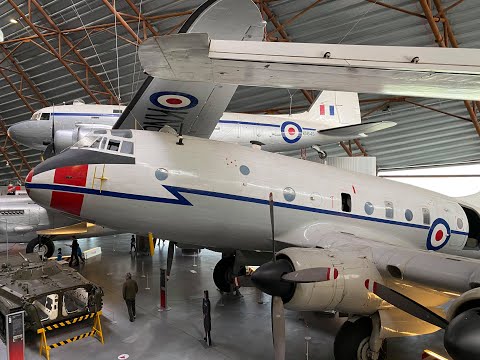 RAF Cosford Museum FULL TOUR - BOAC Comet, VC10, Spitfire, Messerschmitt Etc