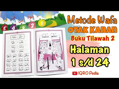 Buku Tilawah Wafa 2 Halaman 1-24 | Metode Wafa Otak Kanan