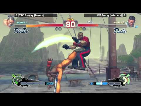 USF4 Grand Finals @ Resistance 4 - TSC Freej4y (Dee Jay) vs PIE Smug [720p/60fps]