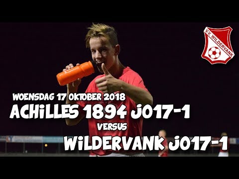 3 GOALS! Achilles 1894 JO17-1 - Wildervank JO17-1 | oefenwedstrijd | woensdag 17 oktober 2018