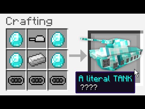 xNestorio - Minecraft UHC but you can craft TANKS out of any item...