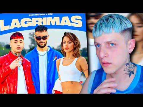 BERTIAKA REACCIONA a TINI, BM, Big One - Lágrimas | CROSSOVER #4