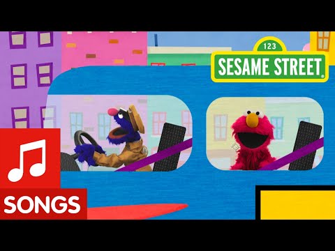 Sesame Street: The Wheels on Grover's Bus | Wheels on the Bus Remix #3
