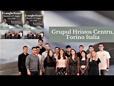 EVANGHELIZARE Stadionul comunei Cășei -Cluj  Grupul Hristos Centru - Torino Italia