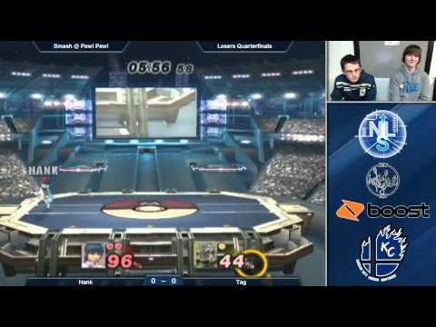 S@PP Project M 3.5 Singles Losers Quarters: Hank (Marth) Vs. Tag (Ganondorf)