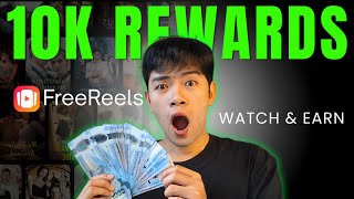 How I Earned ₱10,000 Rewards sa Panonood lang ng REELS? | FreeReels App Review thumbnail