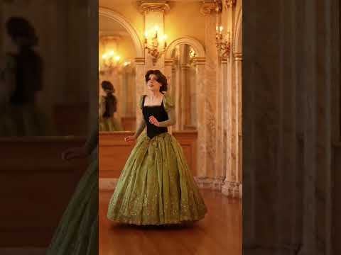 “I can’t believe it!” - Library scene from Beauty and the Beast (cosplay) 💚✨