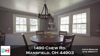 New Listing by Justin Bigelow, REALTOR 1490 Chew Rd Mansfield, OH
