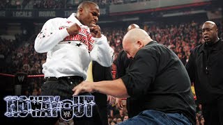 WWE's No Way Out - Floyd Mayweather Attacks The Big Show!